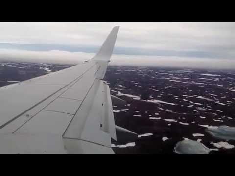Видео: Норильск, Алыкель, Аэропорт, Посадка