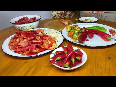 Видео: Биыл өзгеше шықты. Толық рецепт осы жерде .🍅🌶️🫑#ерекшерецепт #аджикарецепт .