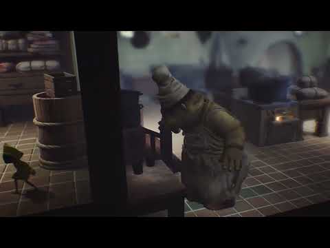 Видео: Little Nightmares_Глава 3. Кухня. Збір усіх номів, ліхтарів та статуеток
