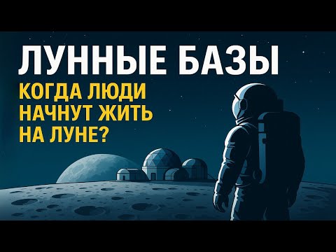 Видео: Человек на Луне | Лунные базы — когда и как будут жить люди с Земли | Про луну и землю