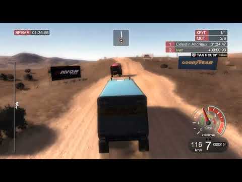 Видео: Colin McRae Dirt  Уровень 4  12 трасса  BF Goodrich T4 RAID America  Lower Otay Lake  1 попытка