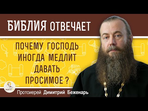 Видео: Долго молюсь, а ГОСПОДЬ НЕ ДАЁТ ПРОСИМОЕ. Как быть ?  Протоиерей Димитрий Беженарь