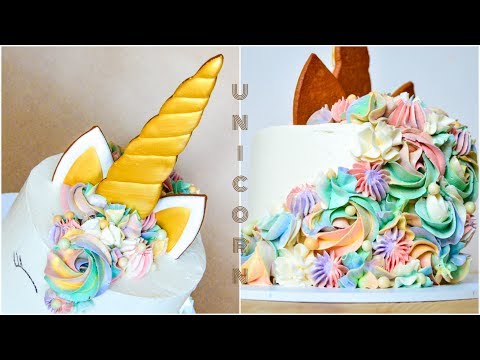 Видео: ТОРТ - Единорог ☆ Радужный CandyBar ☆ Unicorn Cake