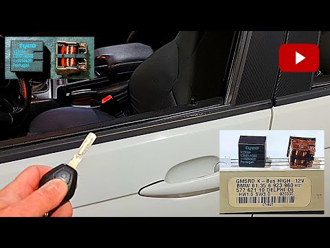 Видео: Ремонт центрального замка BMW e46. Двери не открываются, модуль GM неисправен.
