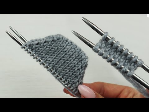 Видео: Набор петель Джуди. Вязание от мыска