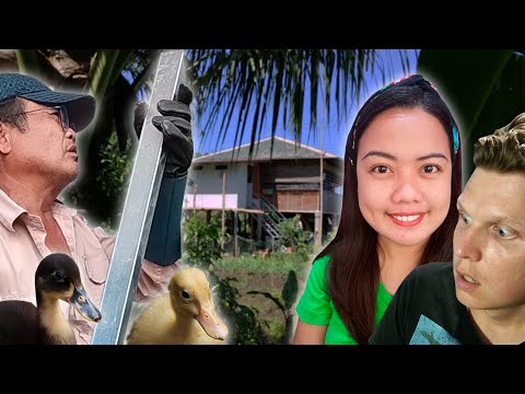 Видео: Стройка КАФЕ на ФИЛИППИНАХ. Одна ВАЖНАЯ особенность менталитета. ВПЕРВЫЕ выпустили УТЯТ в пруд.