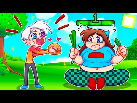 Видео: 😨 Майнкрафт но МЫ ХУДЕЕМ с Каждым Уровнем!