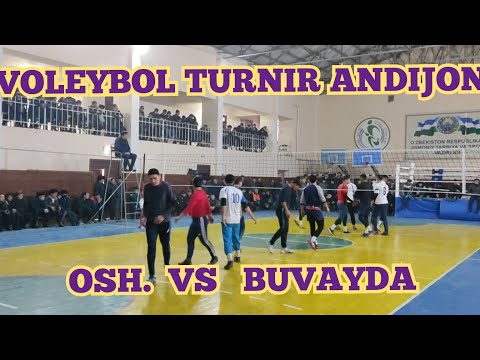 Видео: Волейбол Финал  Кокон Бувайда Узбек. ВС Ош Киргиз. Andijon Xotira turneri  BUVAYDA VS OSH