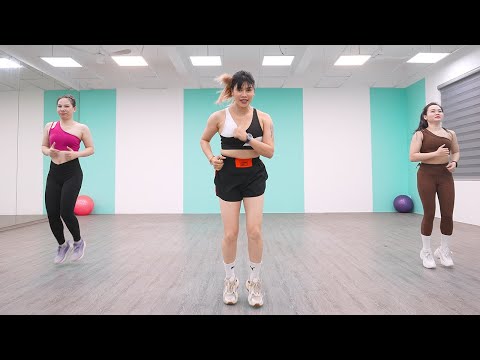 Видео: Видео с упражнениями для сжигания жира на животе и похудения | 30-минутная аэробная зумба с Евой