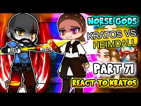 Видео: Реакция скандинавских богов на Кратоса. Часть 71 || GOW Ragnarök || - Реакция Gacha Club