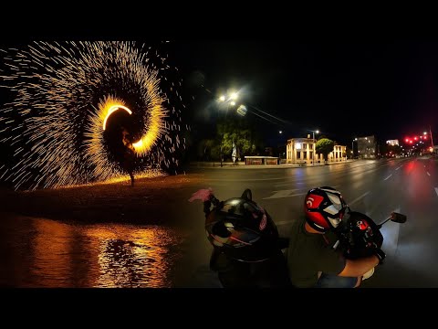 Видео: Вечерно каране + огнено шоу на брега 🔥