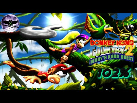 Видео: Donkey Kong Country 2 прохождение (102%) | Игра на (SNES, 16 bit) 1995 Стрим RUS