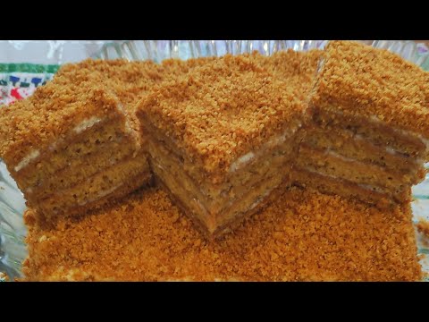 Видео: Торт медовый. Готовить легко и просто.