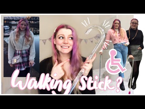 Видео: Я купила МОДНУЮ ТРОСТЬ?! В детстве я пользовалась приспособлением для передвижения, моя трость Ne...