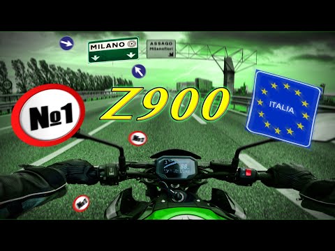 Видео: KAWASAKI Z900 2022. Любимец итальянцев. Обзор и тест райд мотоцикла. Мотоцикл на каждый день.