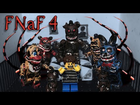 Видео: Lego Five Nights at Freddy's 4 - Лего Пять Ночей у Фредди 4 (DM)