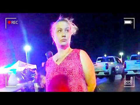 Видео: Учитель делает снимок и врезается лоб в лоб в полицейских