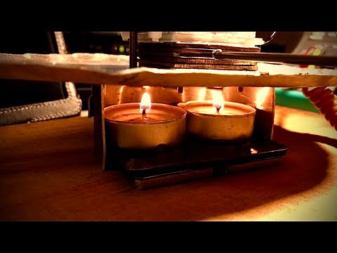 Видео: [engineer] Маленький термогенератор запускаем от свечи...