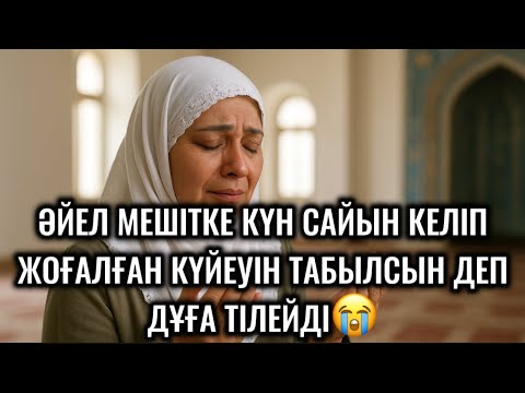 Видео: ӘЙЕЛ КҮН САЙЫН МЕШІТКЕ КЕЛІП,ЖОҒАЛҒАН КҮЙЕУІН ТАБЫЛСЫН ДЕП ТІЛЕЙДІ.1 ЖЫЛ БОЛДЫ ЖҰМЫСҚА КЕТТІМ ДЕГЕН 