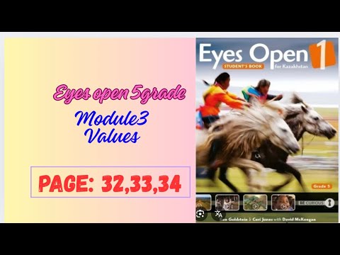 Видео: 5 сынып ағылшын 32-34 беттер Eyes open 5 grade page 32 33 34 