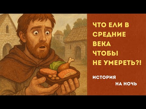 Видео: Страшная история на ночь: Что ели в средние века чтобы не умереть