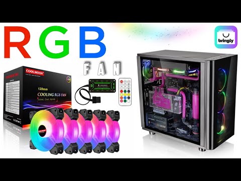 Видео: Комплект корпусных вентиляторов с RGB-подсветкой от бренда Coolmoon
