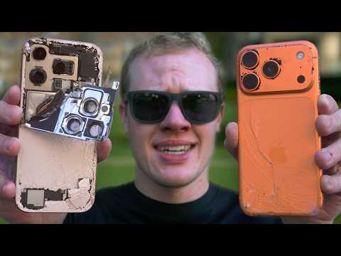 Видео: Тест iPhone 17 Pro на падение! Алюминий лучше?
