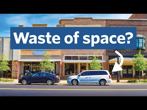 Видео: Стоит ли городам отказаться от уличной парковки?