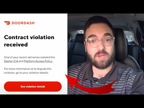 Видео: Как обмануть нарушения контракта DoorDash