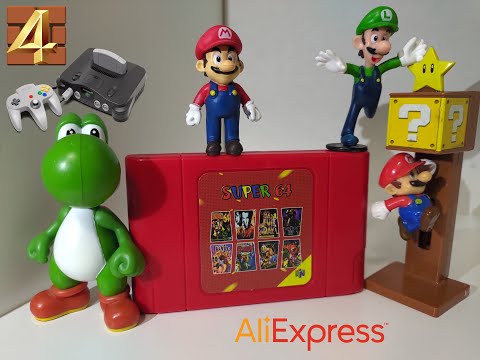 Видео: Картридж для Nintendo 64 c AliExpress. Полный обзор. Часть 4/4