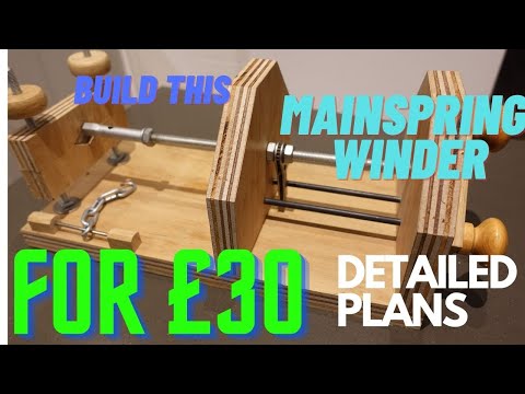 Видео: Соберите этот заводной механизм для часовой пружины за 30 фунтов стерлингов и сэкономьте 100 фунт...