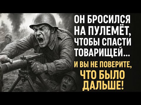 Видео: Он бросился на пулемёт, чтобы спасти товарищей… и вы не поверите, что было дальше!