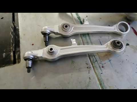 Видео: Восстановление рычагов, алюминий, Audi A4.