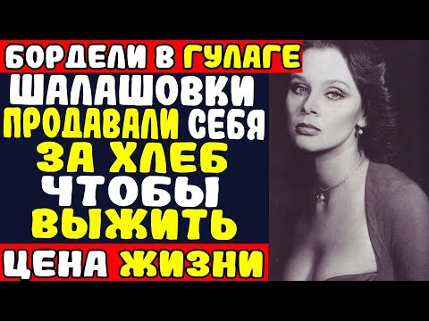 Видео: ШАЛАШОВКИ: КАК ЖЕНЩИНЫ БЫЛИ ПРИНУЖДЕНЫ ВЫБИРАТЬ МЕЖДУ ГОЛОДОМ И ЧЕСТЬЮ