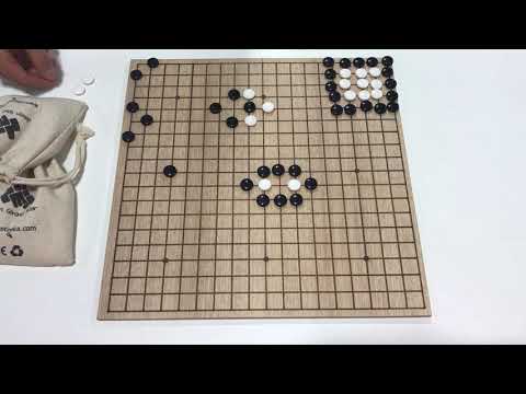 Видео: Статегическая настольная игра GO Как играть?