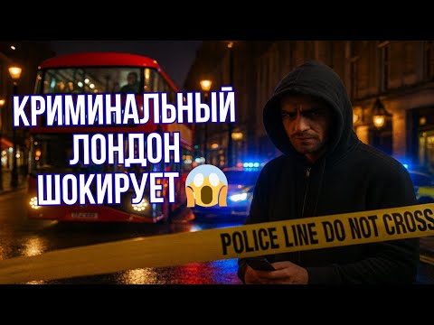 Видео: КРИМИНАЛЬНЫЙ ЛОНДОН: ПРАВДА, КОТОРУЮ СКРЫВАЮТ! 😱🚨