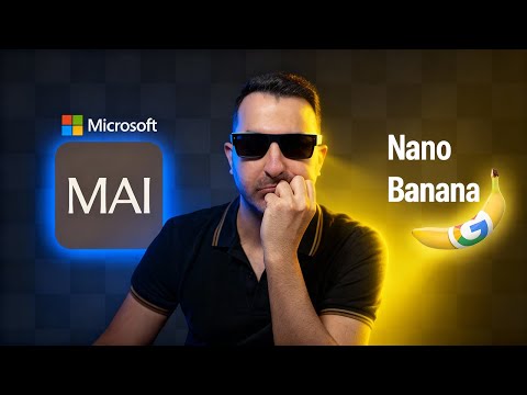 Видео: MAI Image 1 от Microsoft против Nano Banana (сравнение 10 тестов)