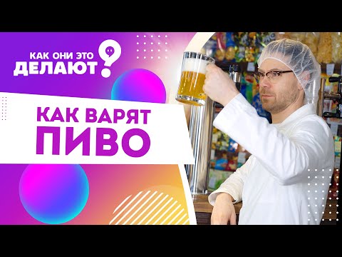 Видео: Как варят пиво? / Как они это делают?