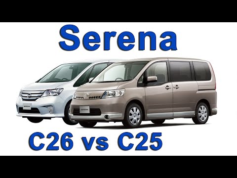 Видео: Serena C25 и C26, подвеска, вариатор, плюсы и минусы