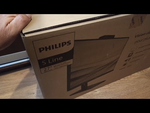 Видео: Монитор Philips 272S1MH/00. Распаковка+Ремонт подставки (регулировочные винт и гайка были не дожаты)