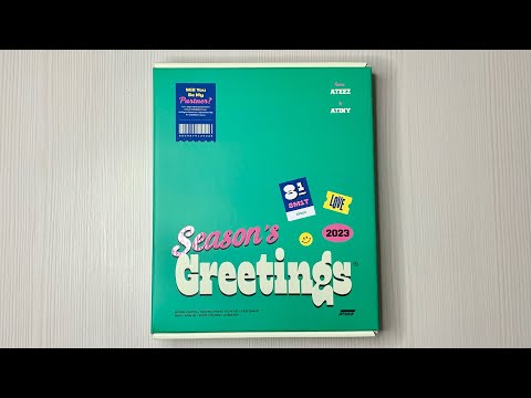 Видео: Распаковка ATEEZ / Unboxing ATEEZ Seasons Greetings 2023