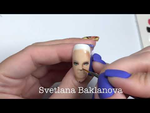 Видео: Рисунки на ногтях/уроки росписи