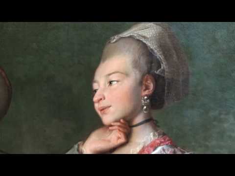 Видео: Реставрация серии картин "Смолянки" Д.Г. Левицкого.