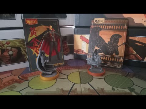 Видео: Битва героев Unmatched Ахиллес vs Золотой Крылан