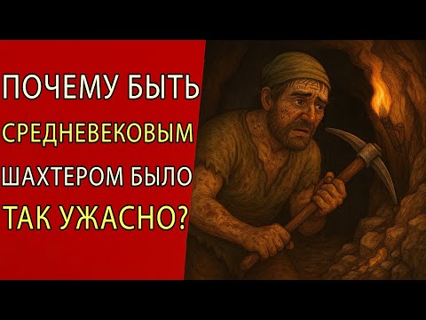 Видео: Почему было ужасно быть средневековым шахтером?