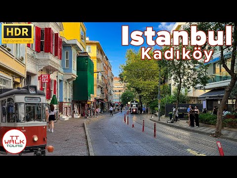 Видео: Пешеходная экскурсия по Стамбулу | От Кадыкёй до пирса Мода | 4К HDR