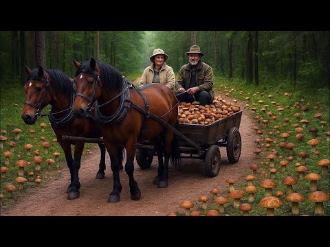 Видео: Грибы 2025! ЛЮБОВНЫЙ ШОК! НАБЕГ В ЛЕСУ белые грибы!🌕 МЕГАОГИГАНТСКИЕ ПОДБЕРЦЫ! СБОР ГРИБОВ