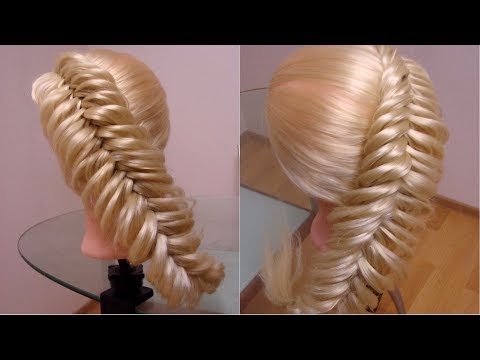 Видео: 🐠🐟🐟 Новый вариант КОСА РЫБИЙ ХВОСТ 🐟Hair tutorial.