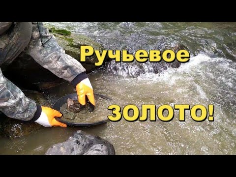 Видео: Золото в ручьях.