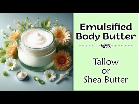 Видео: Эмульгированное жирное масло для тела: попрощайтесь с растаявшей и сдувшейся консистенцией! Рецеп...